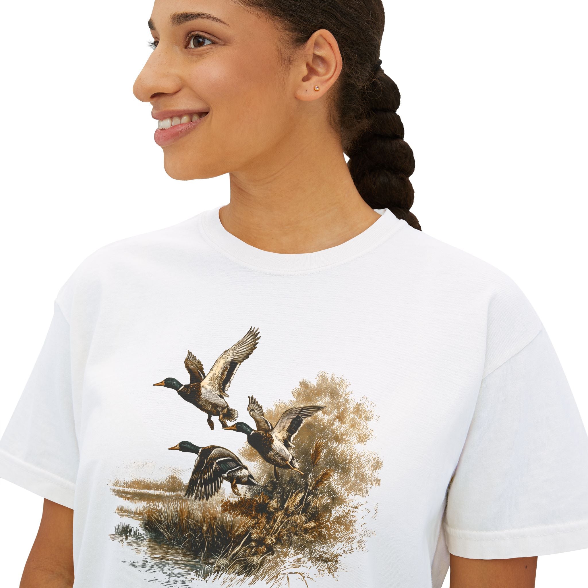 Duck Flight Women's Tee - Vintage
