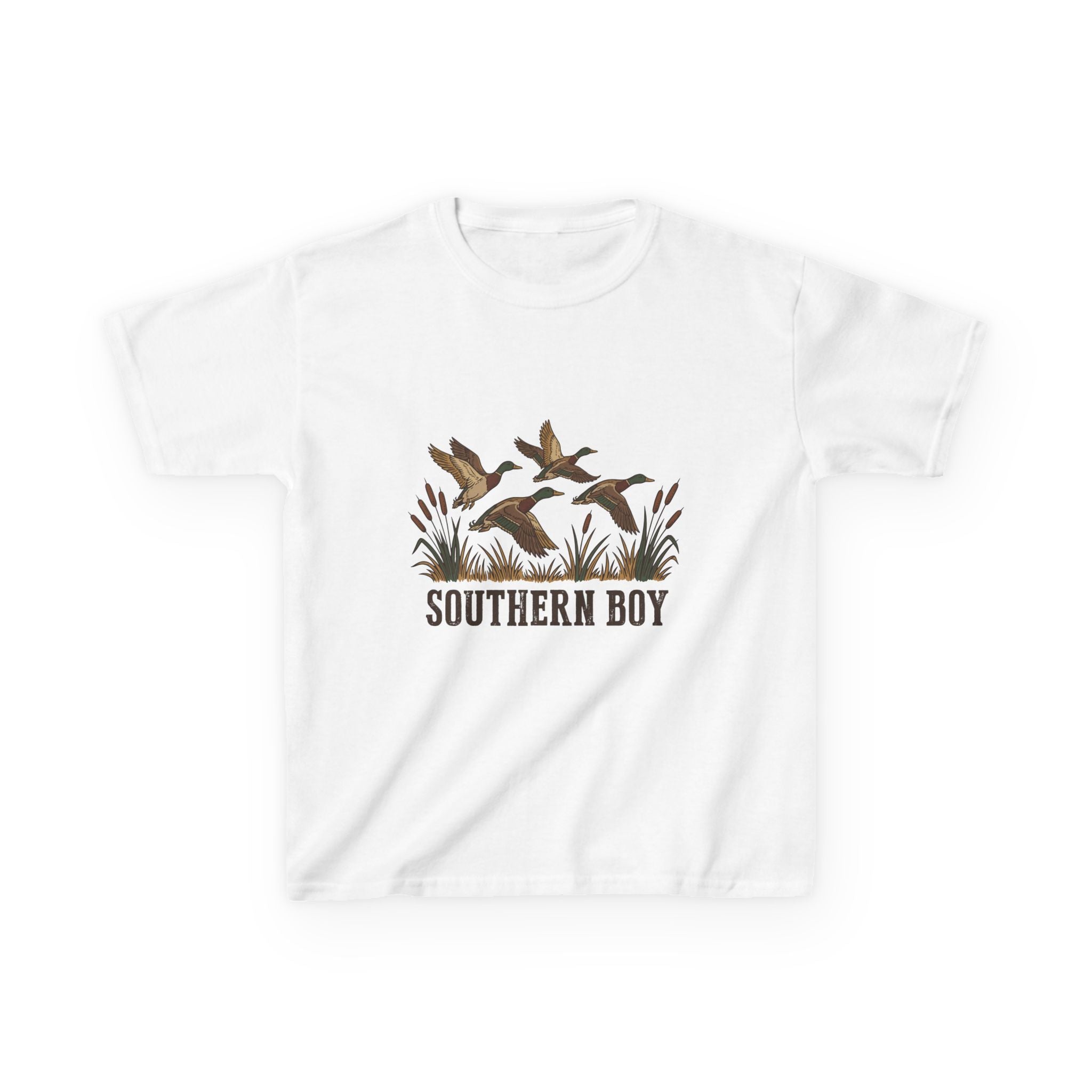 Kids Tee - "Southern Boy" Duck Hunting Graphic
