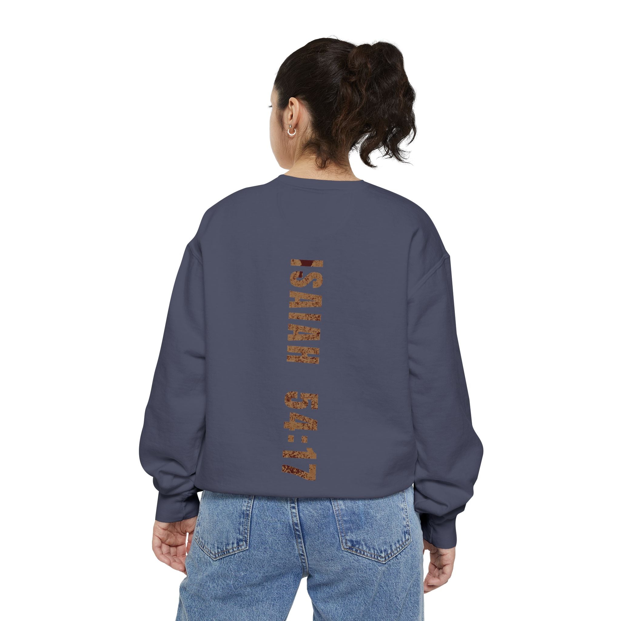 No Weapon Formed Shall Prosper Isaiah 54:17 Crewneck