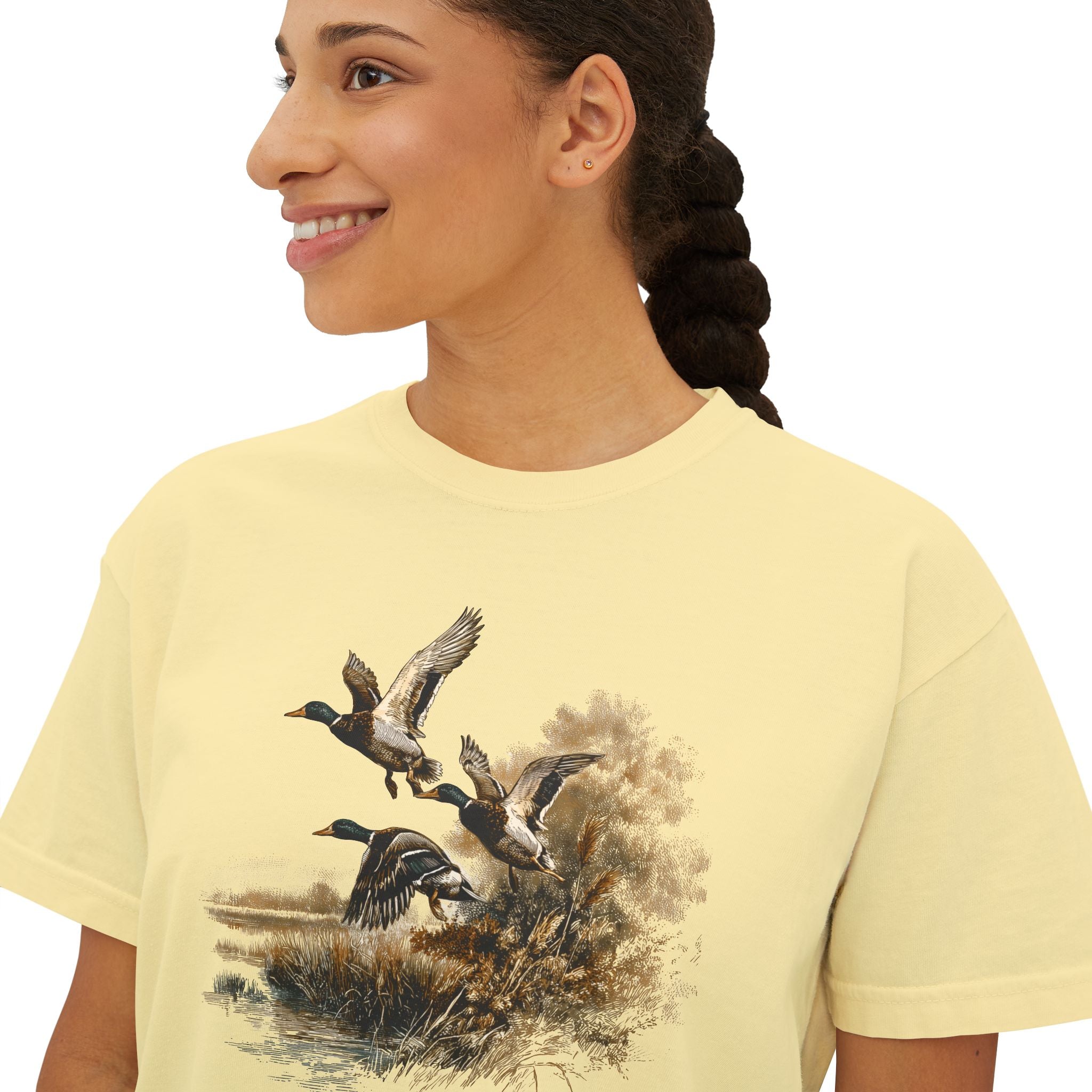 Duck Flight Women's Tee - Vintage