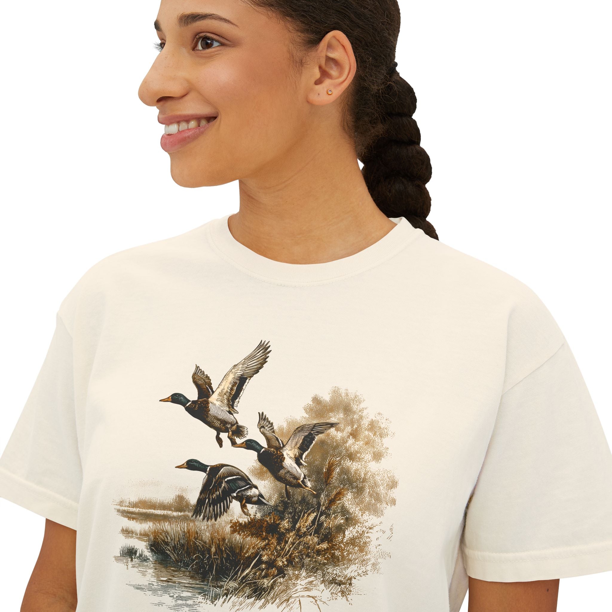 Duck Flight Women's Tee - Vintage