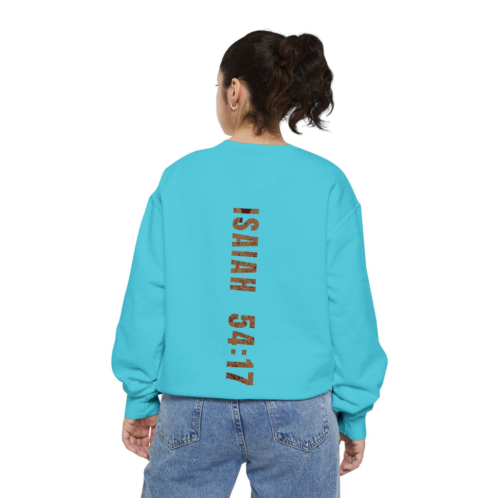 No Weapon Formed Shall Prosper Isaiah 54:17 Crewneck
