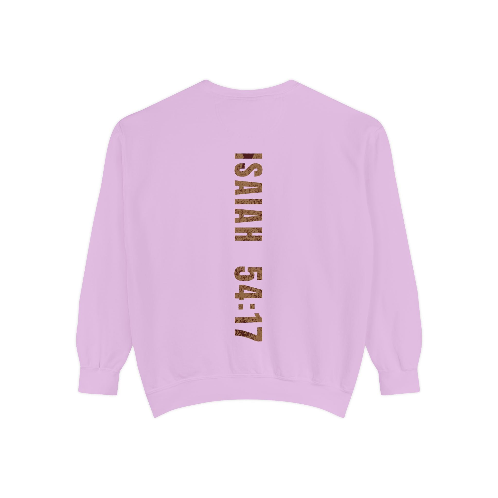 No Weapon Formed Shall Prosper Isaiah 54:17 Crewneck