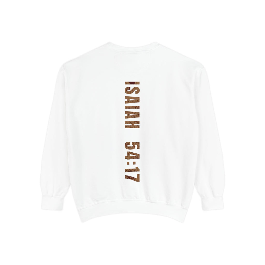 No Weapon Formed Shall Prosper Isaiah 54:17 Crewneck